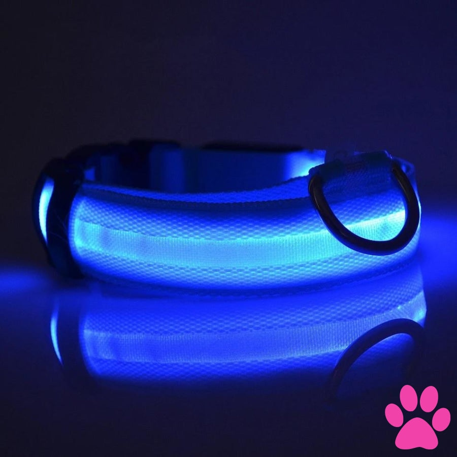 Lighted collar clearance